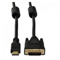 Kabel adapter Akyga AKAV13 DVID (M) (24+1)  HDMI (M) 3m czarny