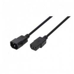Przedłużacz kabla zasilającego LogiLink CP091 IEC 60320 VDE czarny 1,8m