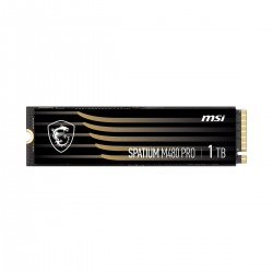 Dysk SSD MSI SPATIUM M480 Pro 1TB PCIe 4.0 NVMe M.2 2280 (7400|6000 MB|s) 3D NAND